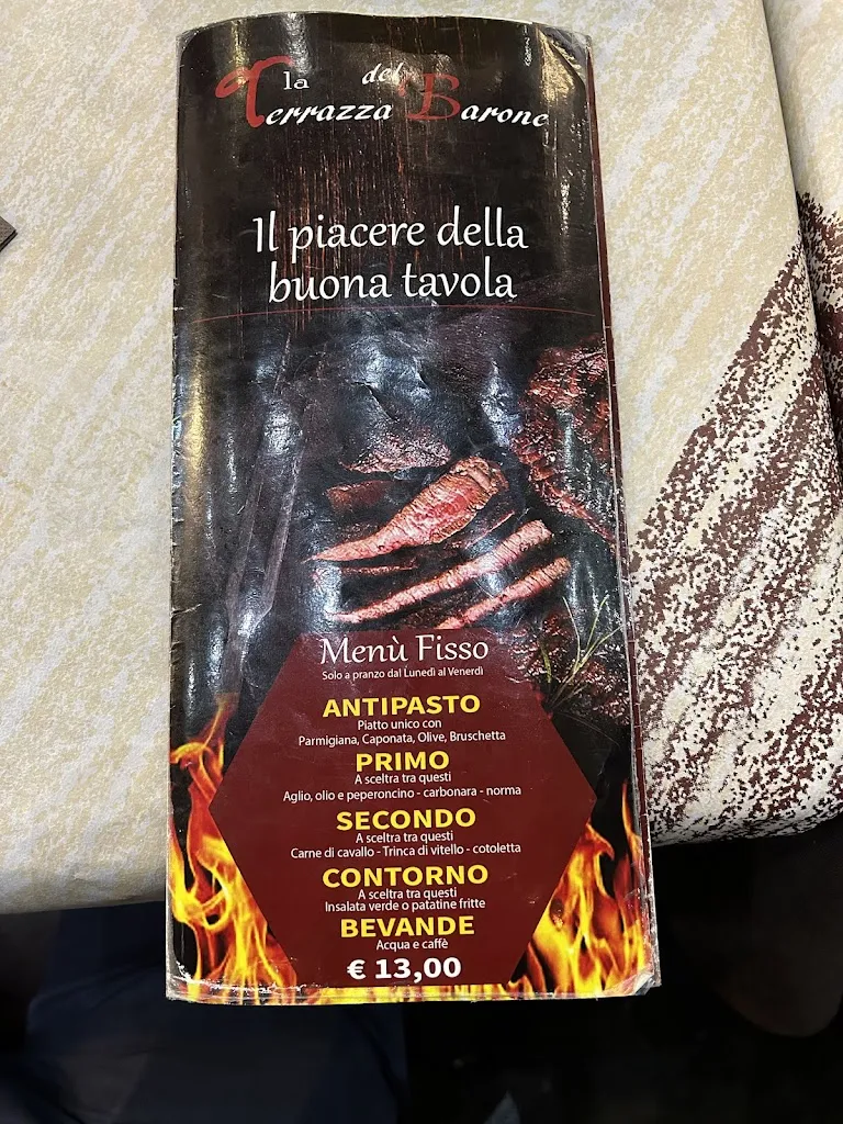 Menu_Ristorante Trattoria La terrazza del barone_Barone_image_4