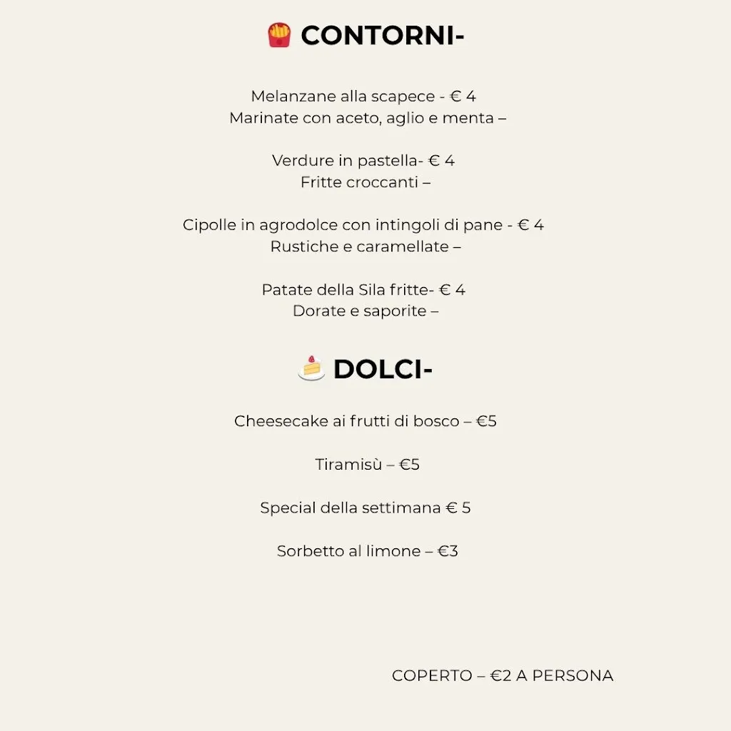 Menu_Villa Cuccagna: Bar- Cucina-Eventi_Belmonte Calabro_image_3
