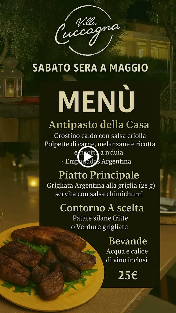 Menu_Villa Cuccagna: Bar- Cucina-Eventi_Belmonte Calabro_image_4