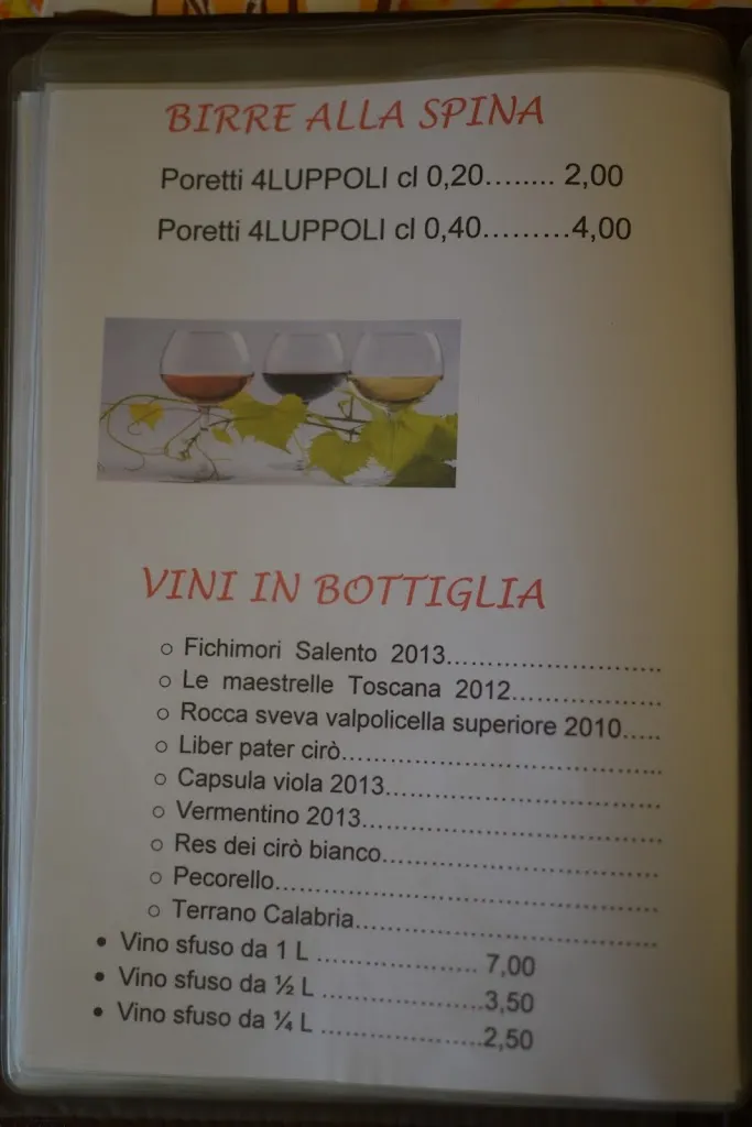 Menu_Sapori di Casa da Amerigo_Belmonte Calabro_image_4