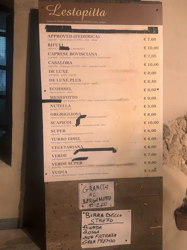 Menu_La Lestopitta Da Mimmo - Rosticceria_Bova_image_1