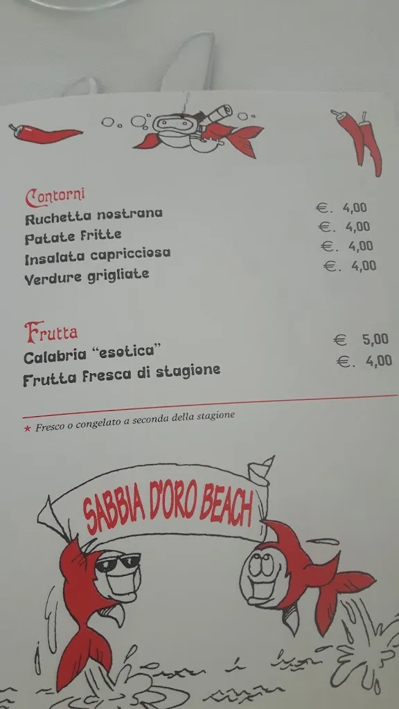 Menu_Sabbia d'Oro Restaurant_Belvedere Marittimo_image_4