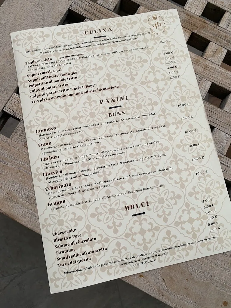 Menu_QB - Food Lab and Spirits_Belvedere Marittimo_image_1