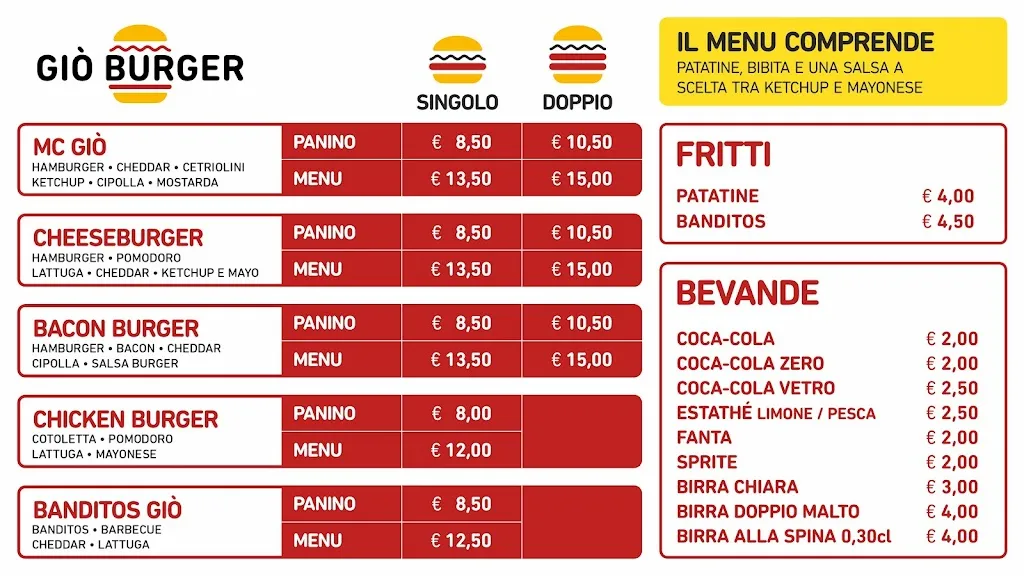 Menu_Giò Burger Belvedere_Belvedere Marittimo_image_1