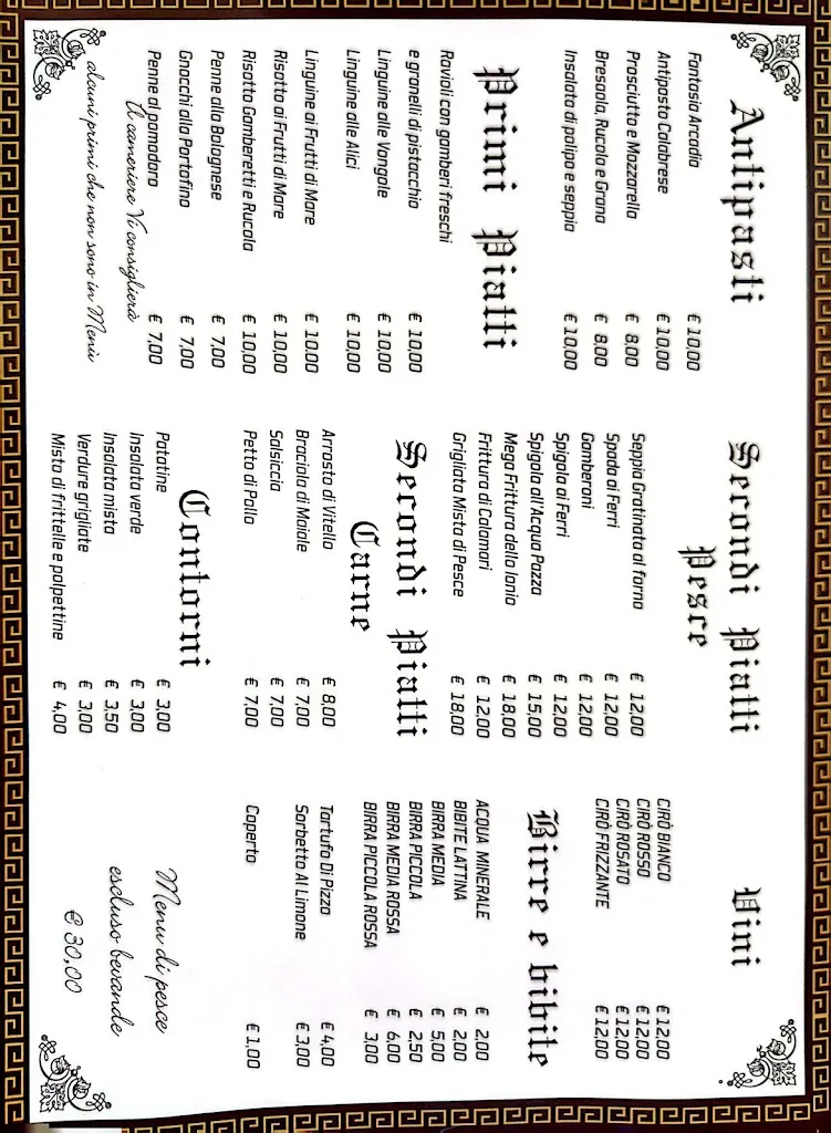 Menu_Ristorante Pizzeria Arcadia_Botricello_image_2