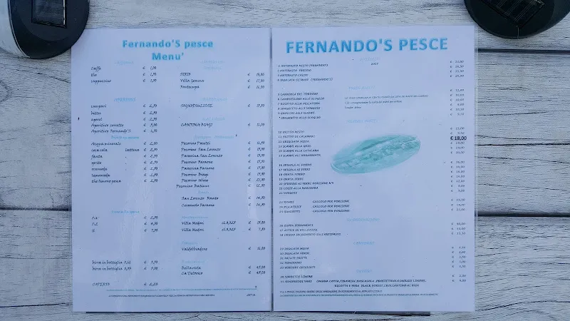 Menu_Fernando's Pesce_Cologna Spiaggia_image_3
