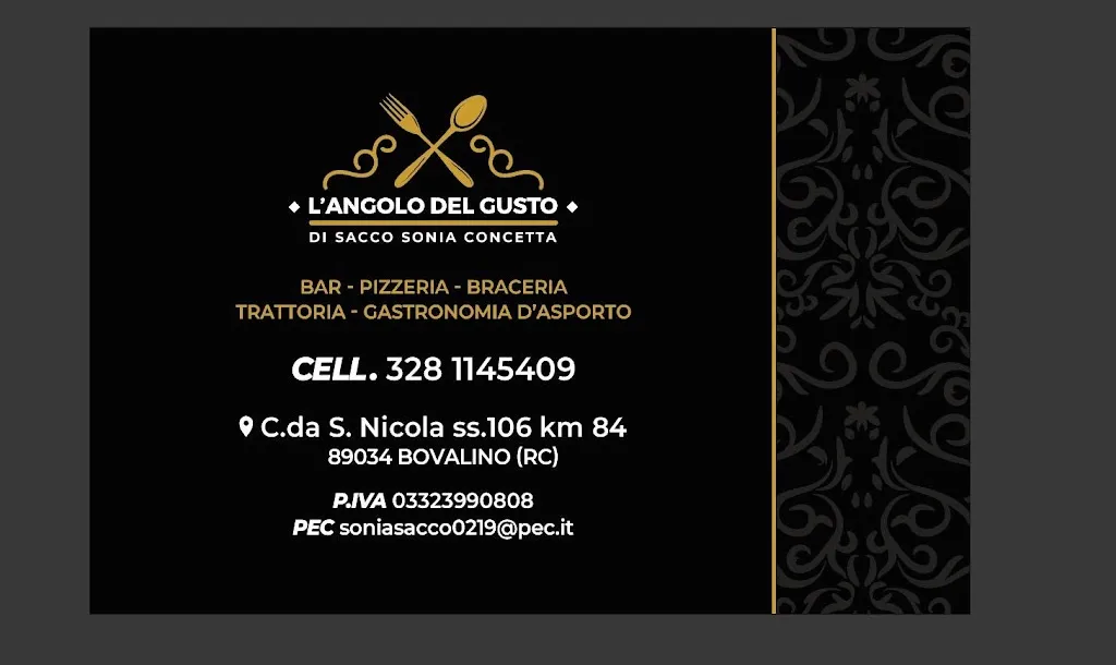 Menu_L'angolo del gusto Bovalino_Bovalino_image_1