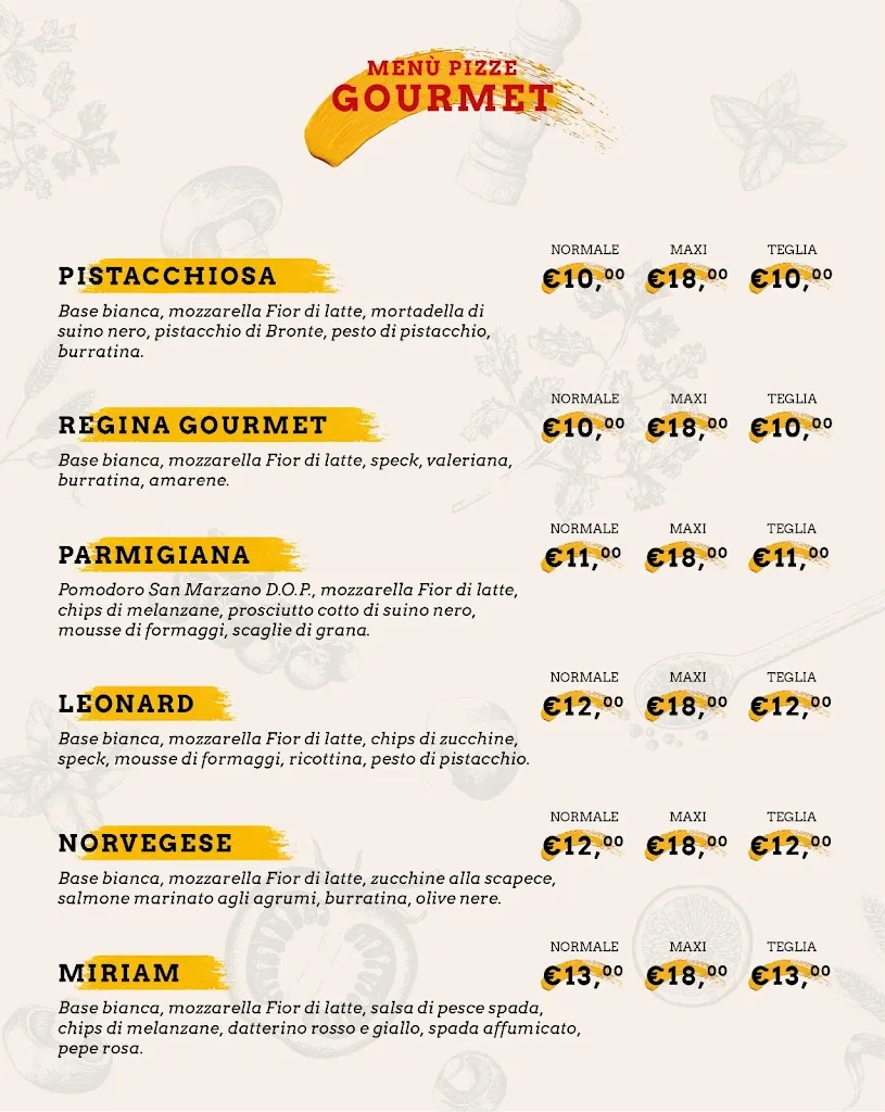 Menu_Pizza Gourmet la mia passione Antonio Fiorenza dal 2000_Bovalino_image_1