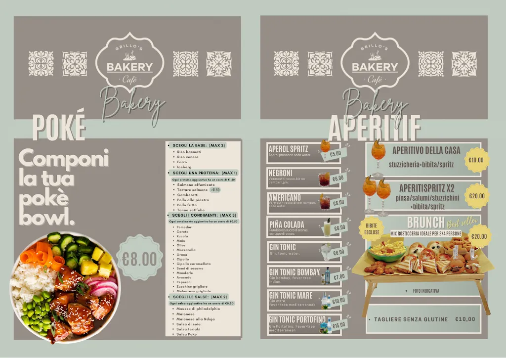 Menu_Grillo's Bakery Cafe_Bovalino_image_1