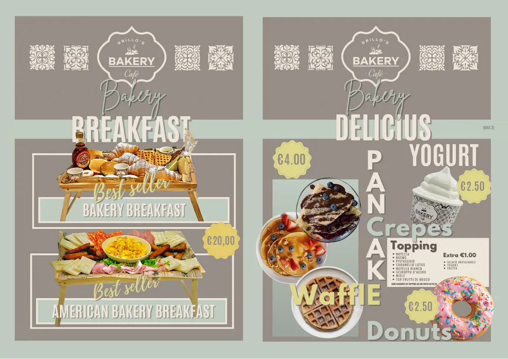 Menu_Grillo's Bakery Cafe_Bovalino_image_4