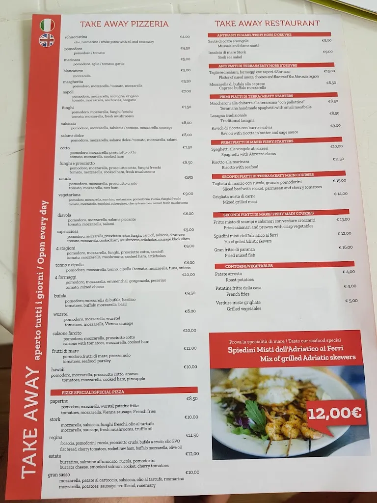 Menu_Restaurant Club del Sole_Cologna Spiaggia_image_1