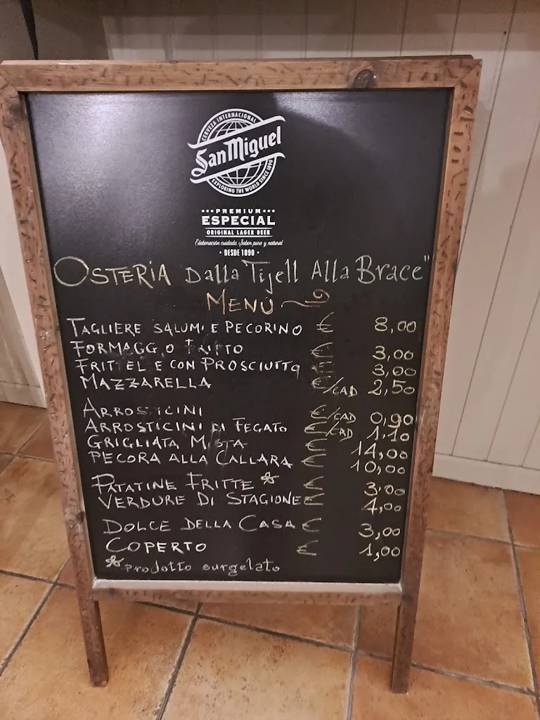 Menu_OSTERIA DALLA TIJELLA ALLA BRACE !_Cologna Spiaggia_immagine_3