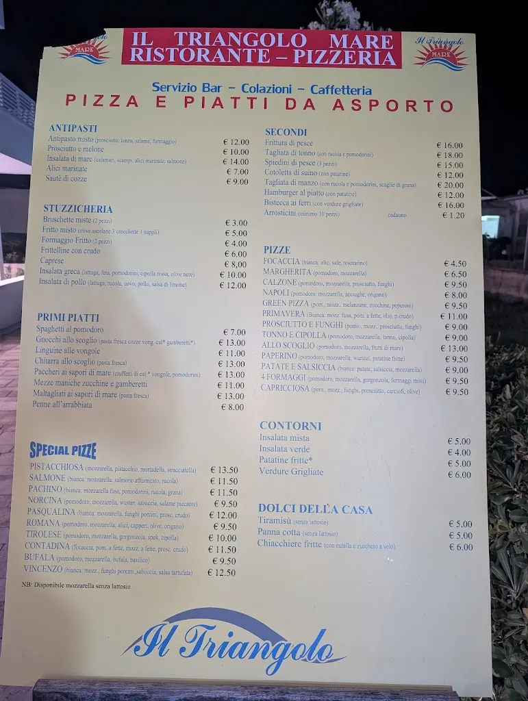 Menu_Ristorante pizzeria il triangolo_Cologna Spiaggia_immagine_1