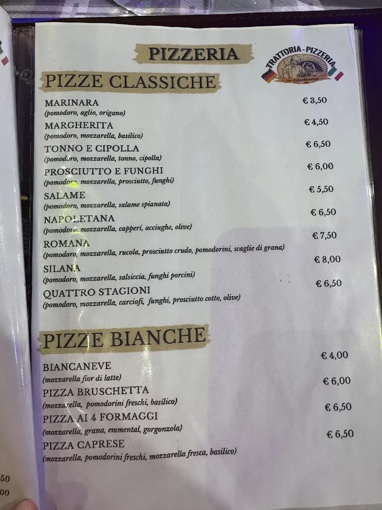 Menu_Trattoria - Pizzeria da Giuliano_Caloveto_image_1