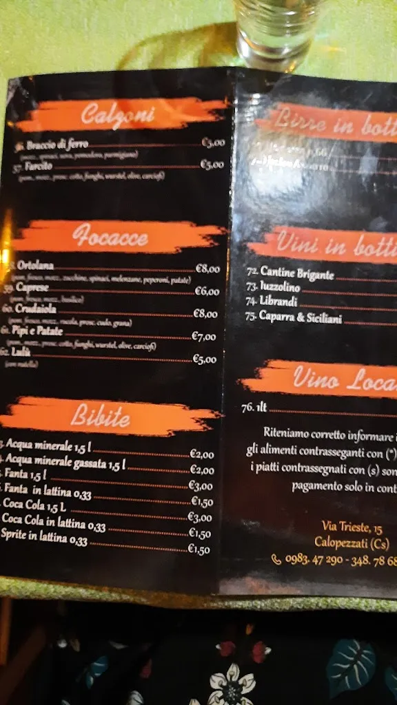 Menu_Ristorante- Pizzeria 