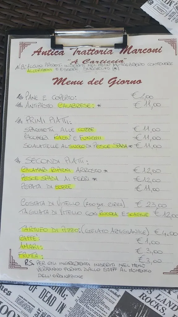 Menu_Antica Trattoria Marconi A 