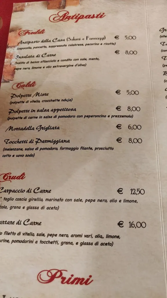 Menu_La Piccola Taverna Ristorante Braceria_Campo Calabro_image_2