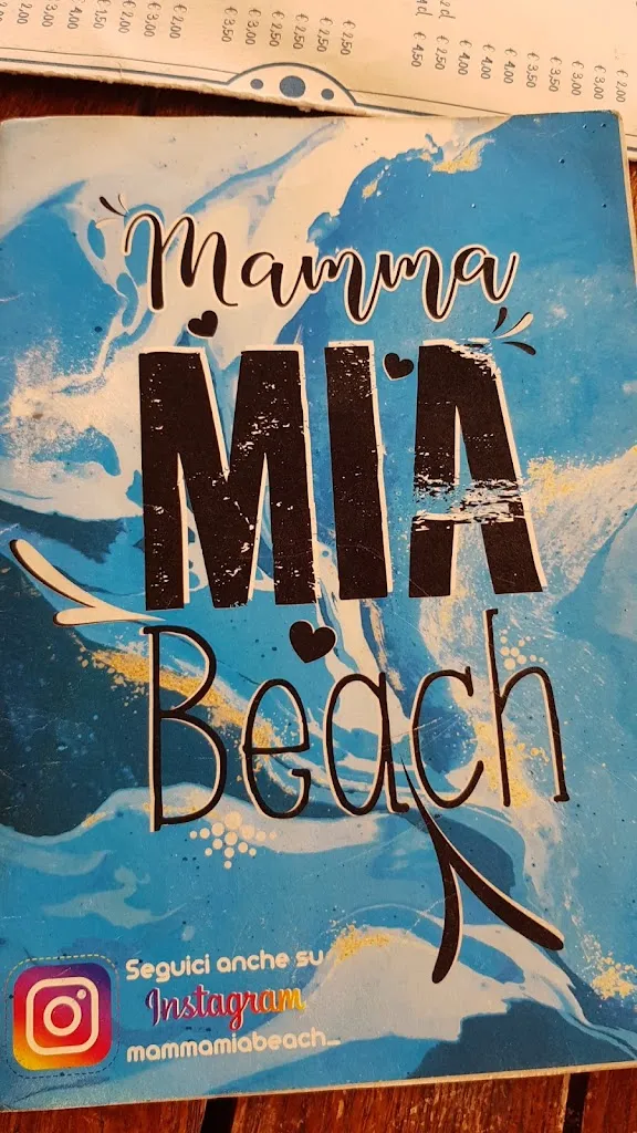Menu_Mamma mia beach_Capo Rizzuto_image_1
