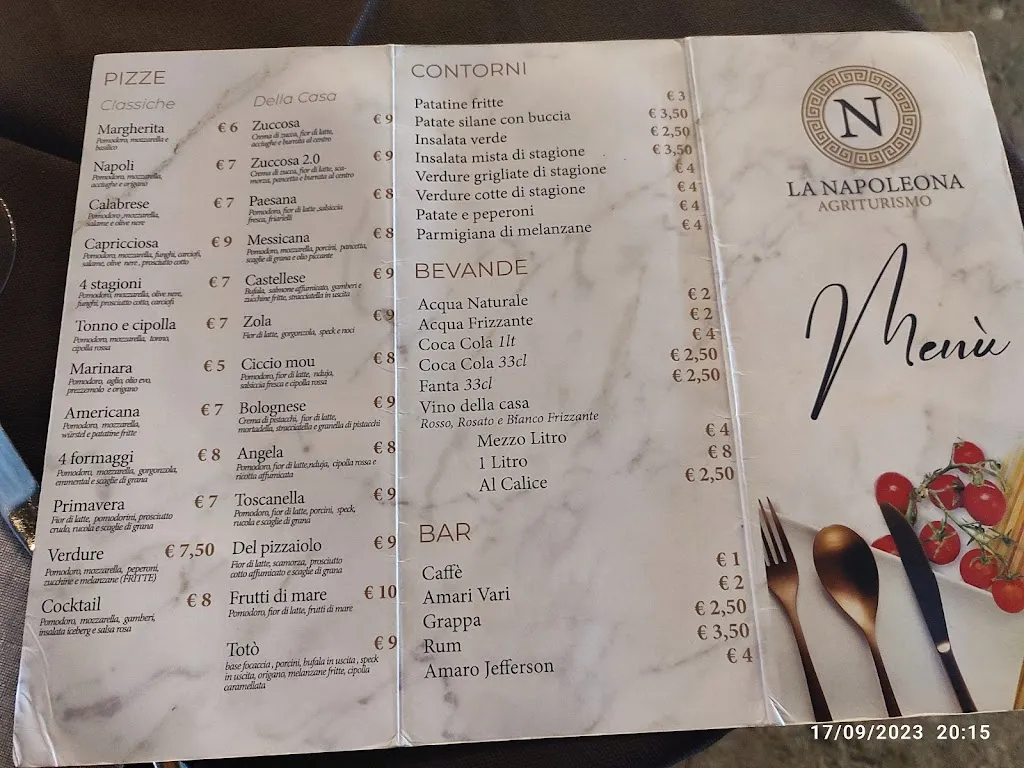 Menu_Agriturismo La Napoleona_Capo Rizzuto_image_1