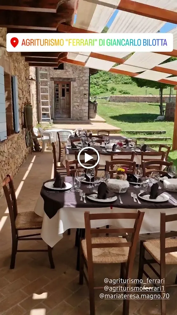 Agriturismo Ferrari restaurant in Carpanzano