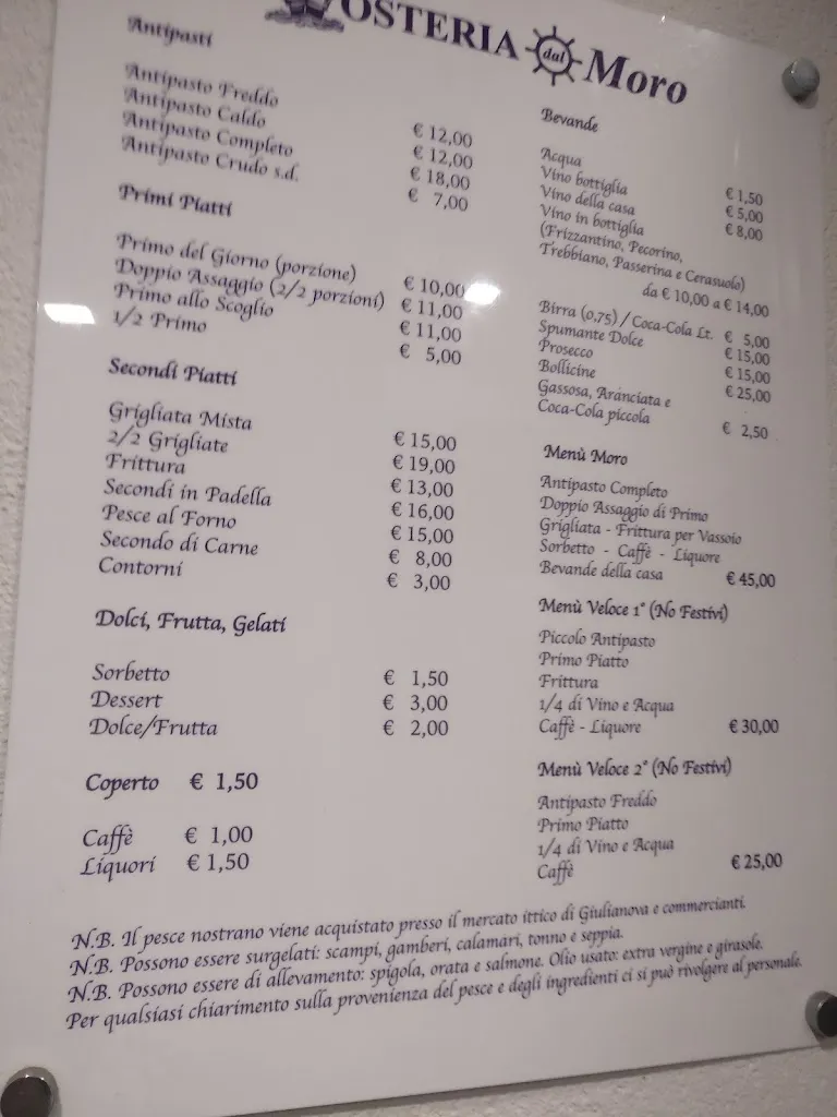 Menu_Osteria Dal Moro_Colleranesco_image_2