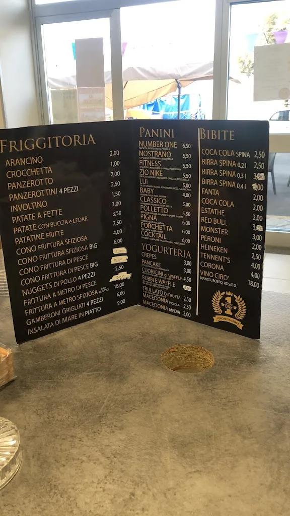 Menu_Number One_Cariati_immagine_1