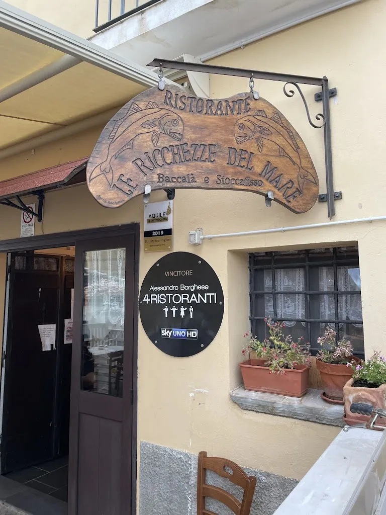 Le Ricchezze del Mare restaurant in Centrache