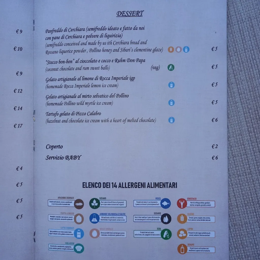 Menu_Locanda della Quercia_Cerchiara di Calabria_image_1
