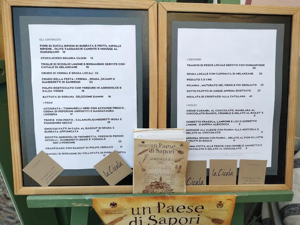 Menu_La Cicala_Cicala_immagine_2