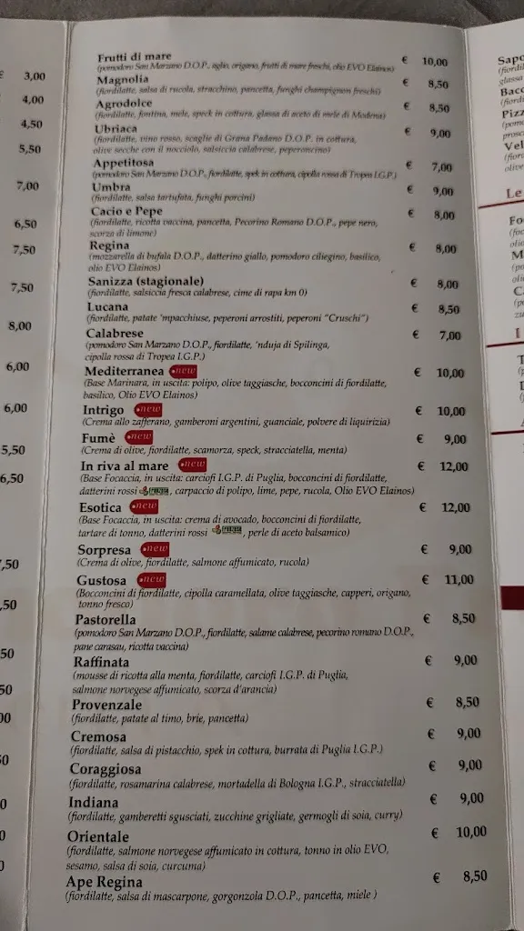 Menu_Pizzeria & Ristorante Pomodoro Fresco_Castrovillari_image_4