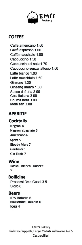 Menu_Emi's Bakery_Castrovillari_image_4