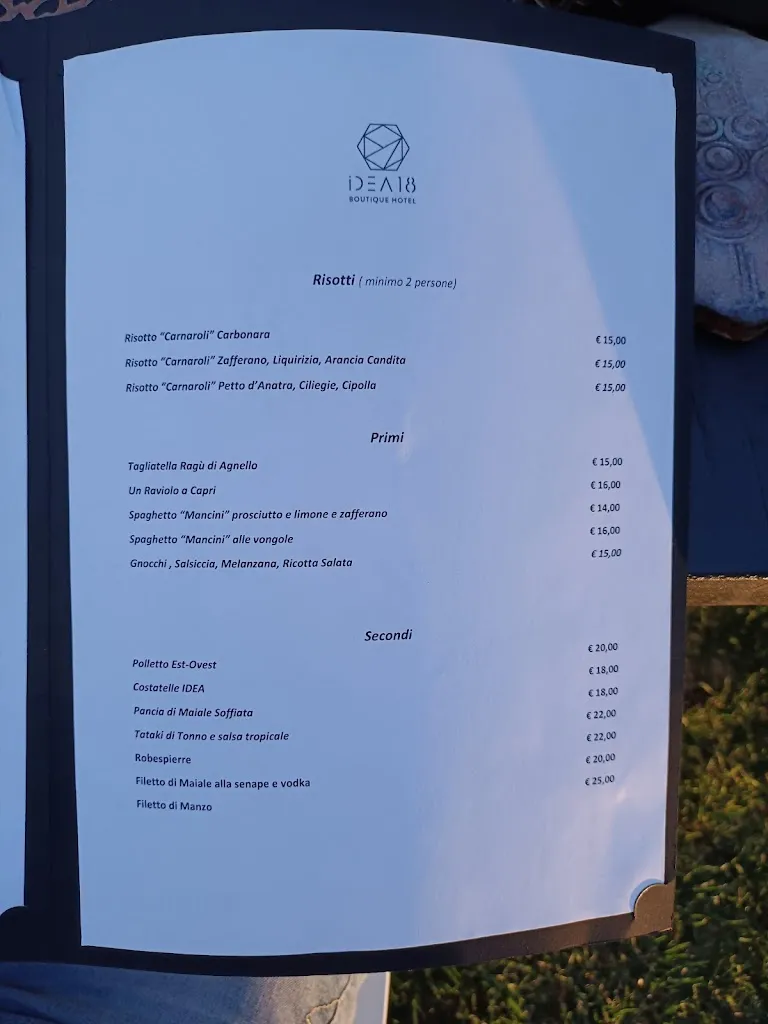 Menu_IDEA 18 Boutique Hotel_Controguerra_image_2