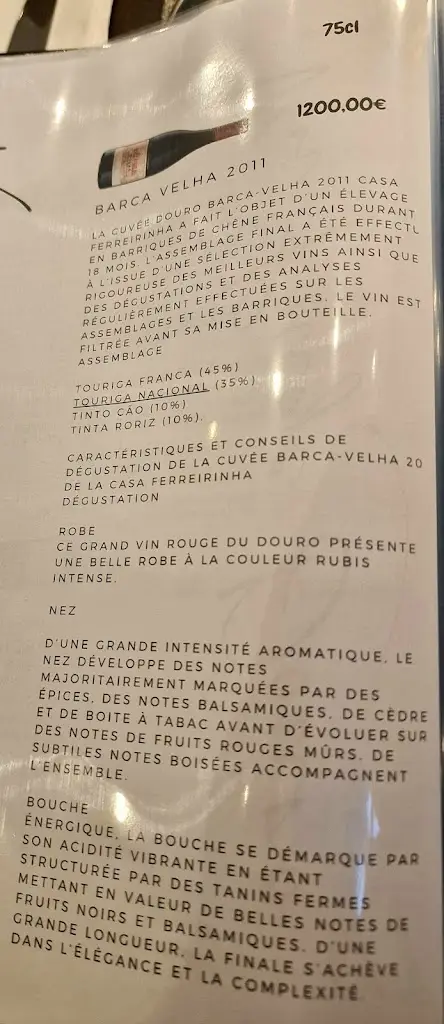 Menu_100 Raisons - Restaurant Luxembourg_Soleuvre_image_1