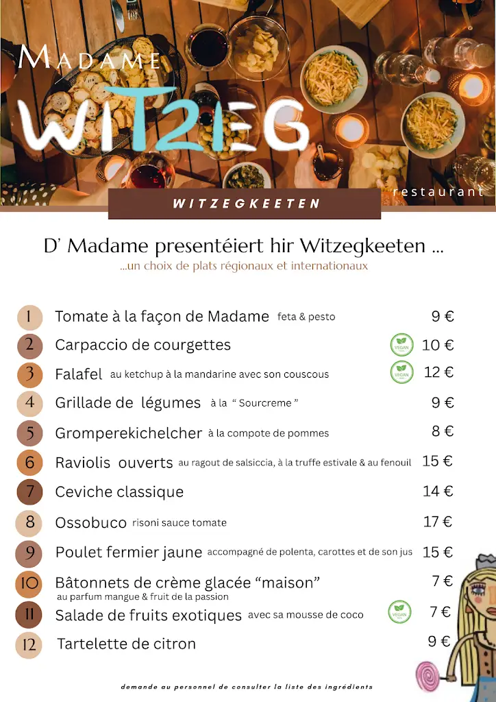 Menu_Restaurant Miss Funny_Soleuvre_imagen_1