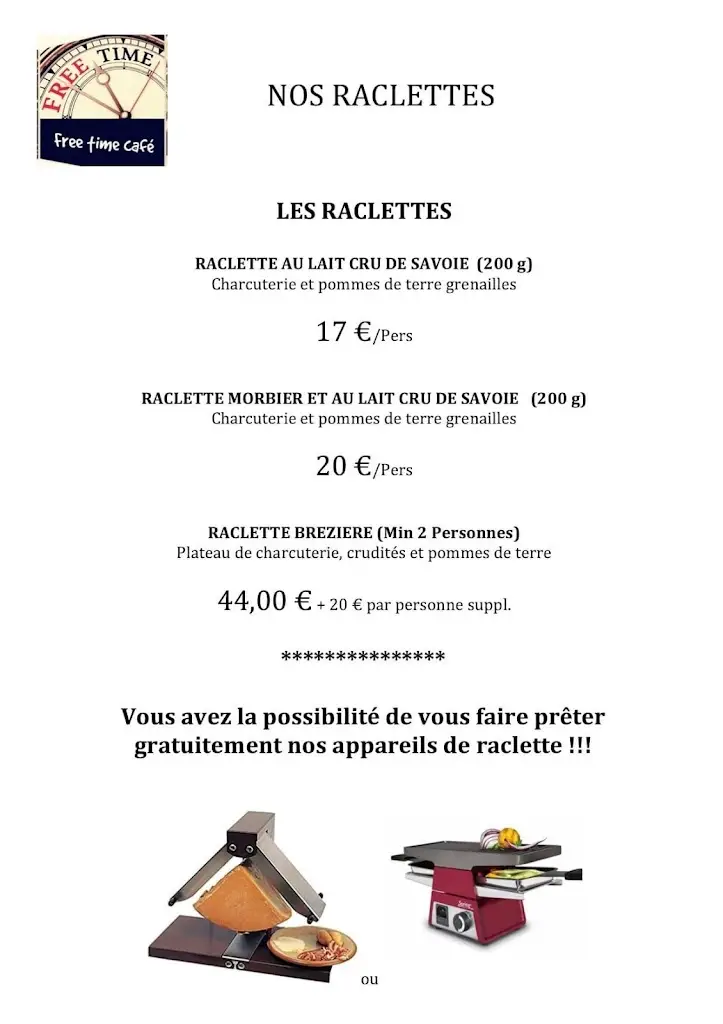 Menu_Free Time Café_Soleuvre_image_1