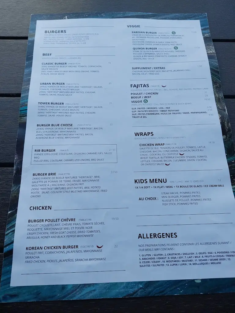 Menu_Urban Belval_Soleuvre_imagen_4