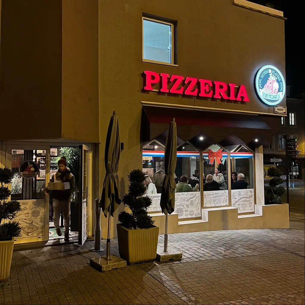 Pizzeria Um Moart restaurante en Remich