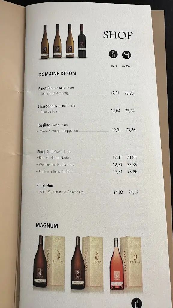 Menu_Pavillon Desom_Remich_imagen_1