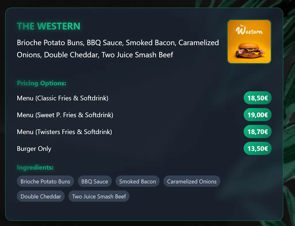 Menu_The One Lounge_Obercorn_image_1