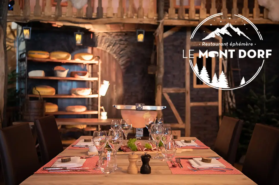 Restaurant Le MONT DORF ~ HIVER restaurante en Mondorf-les-Bains