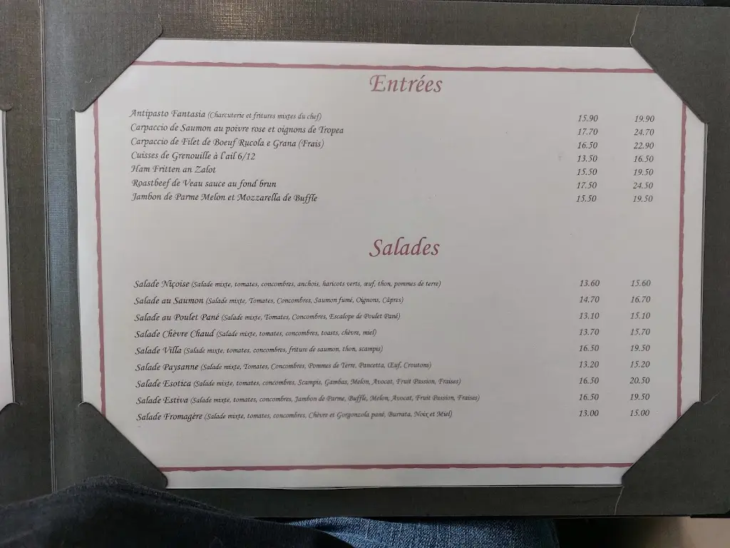 Menu_Villa Hadir_Obercorn_image_4