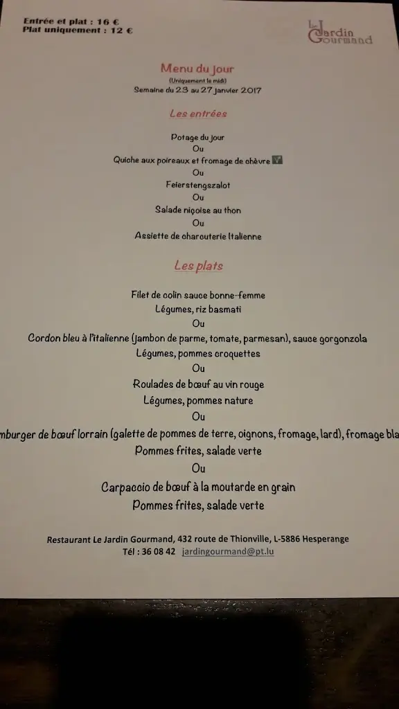 Menu_Restaurant Le jardin Gourmand_Hesperange_image_1
