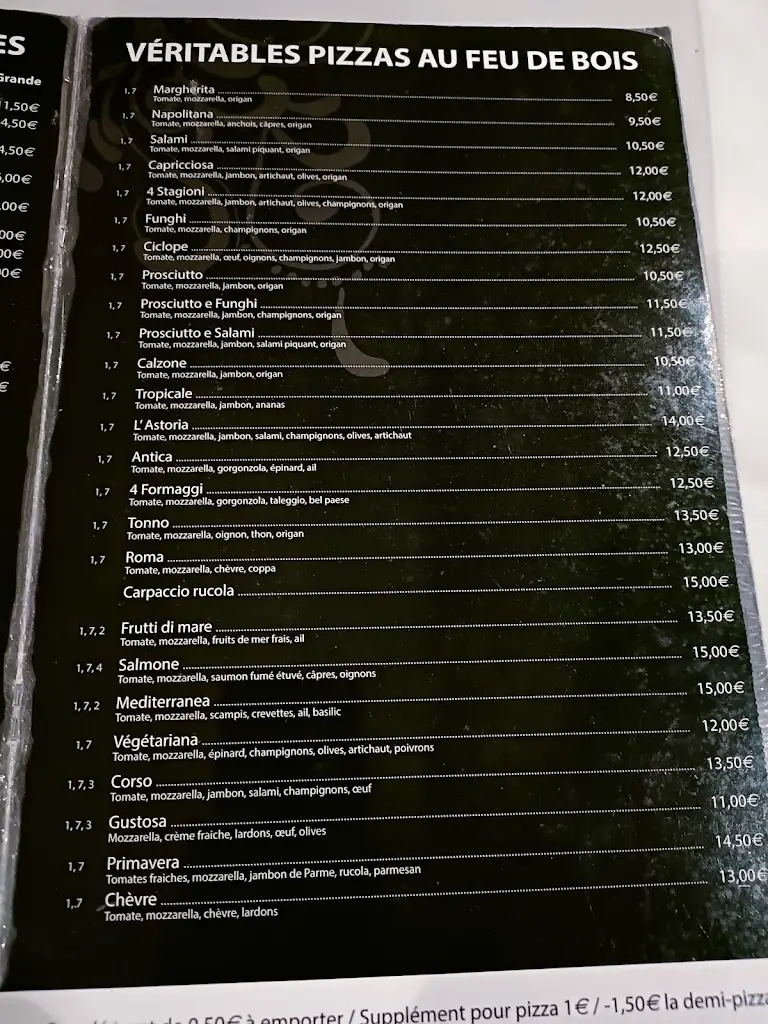 Menu_Restaurant-Pizzeria L'Astoria Sàrl_Kayl_image_3