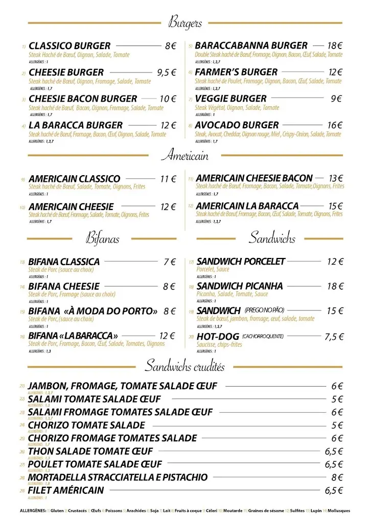 Menu_La Baracca_Rollingen_image_1