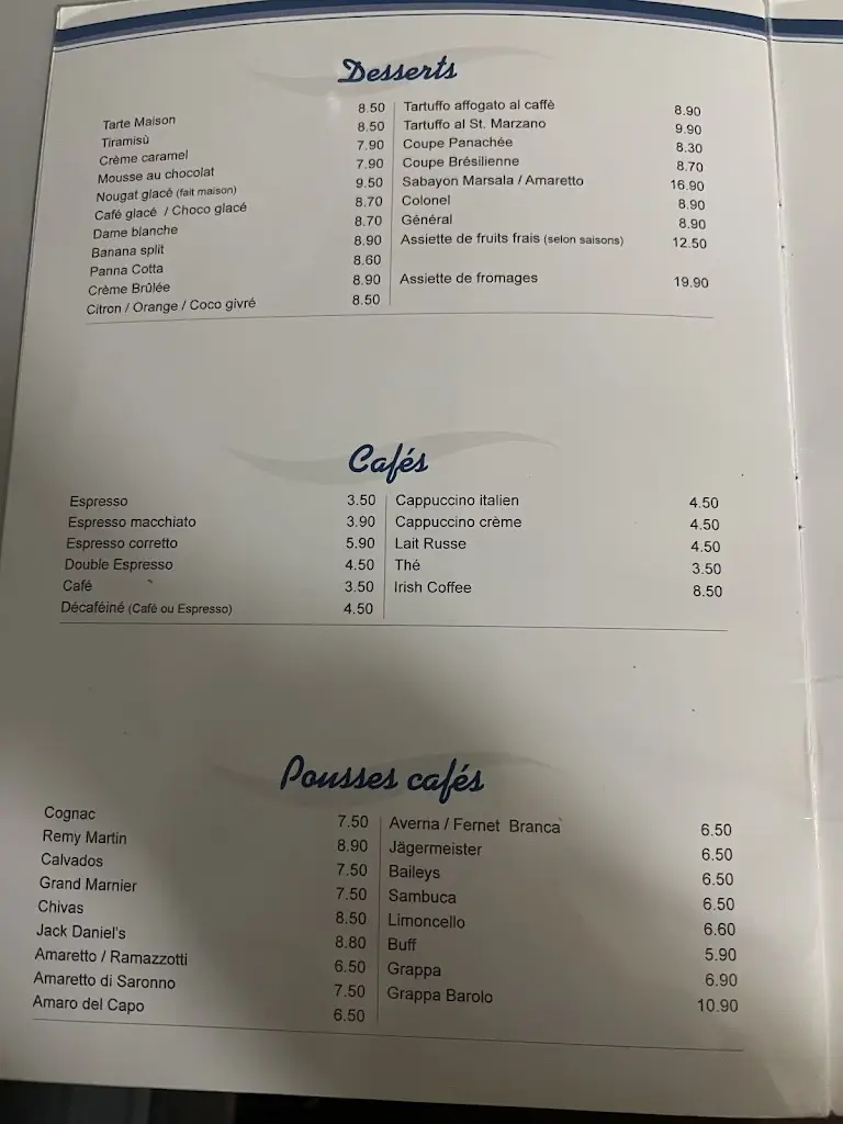 Menu_Restaurant La Riviera_Helmsange_image_3