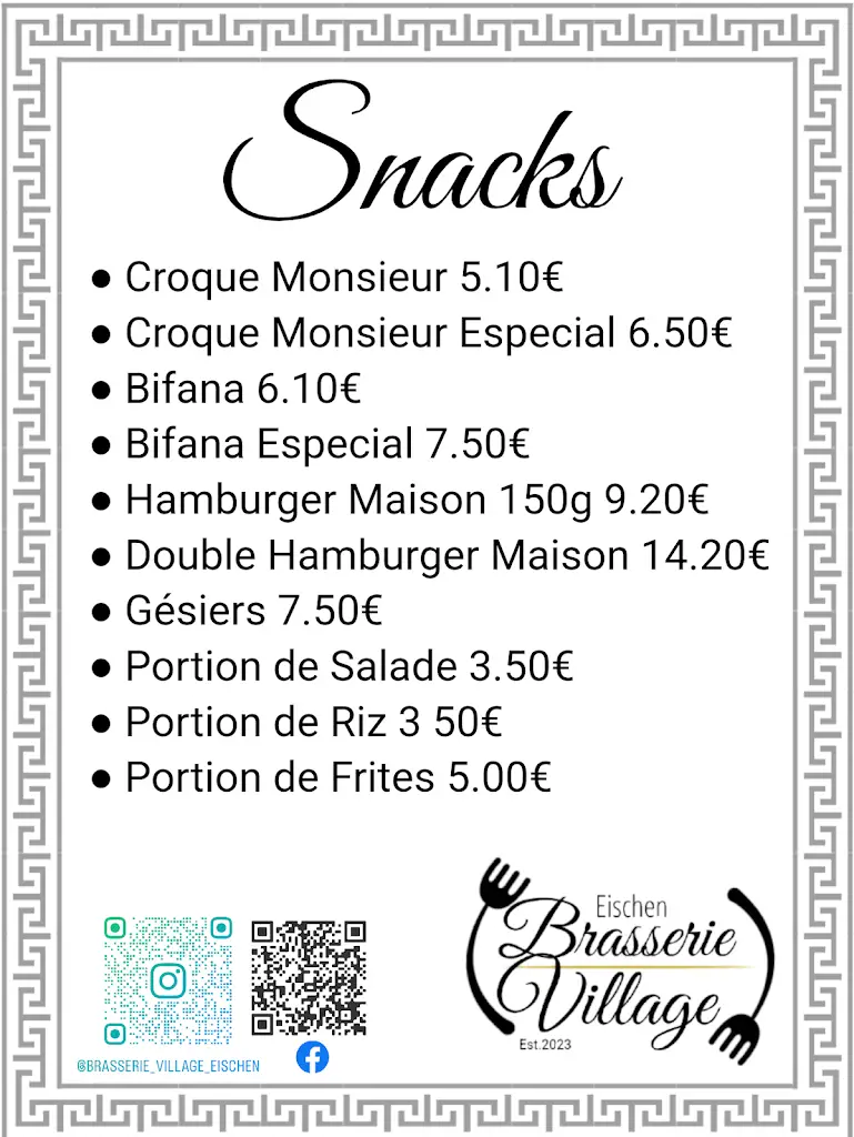 Menu_Brasserie du village D'Eischen_Eischen_imagen_2