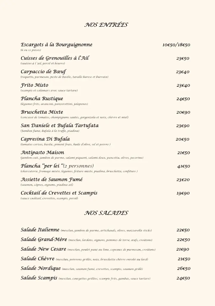 Menu_Restaurant Per Lei_Hobscheid_image_1