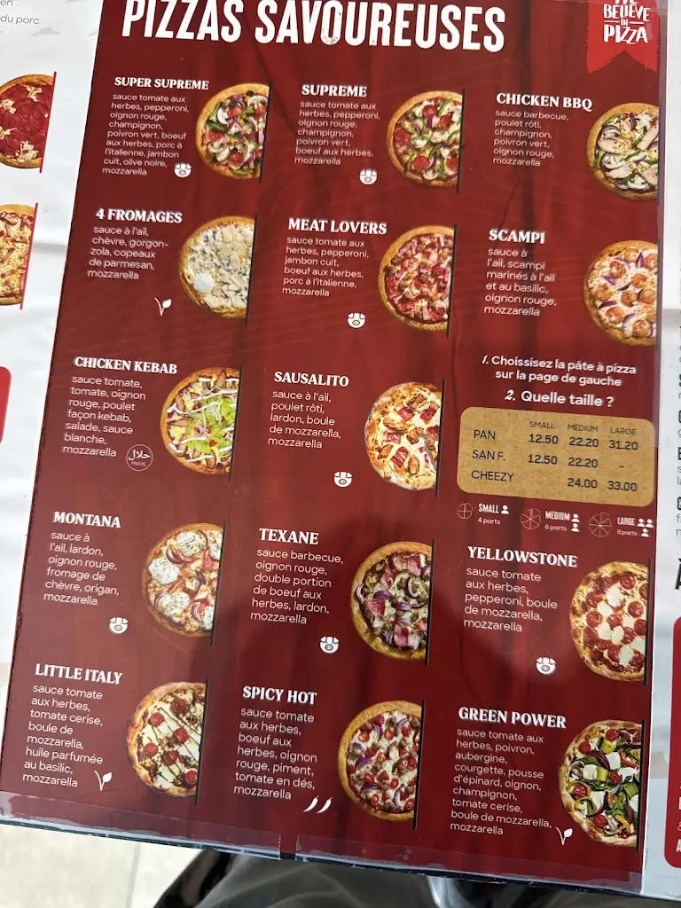 Menu_Pizza Hut Beggen_Béreldange_imagen_2