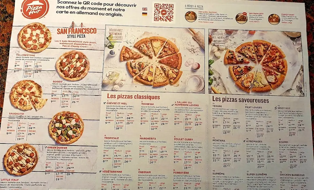 Menu_Pizza Hut Beggen_Béreldange_imagen_3