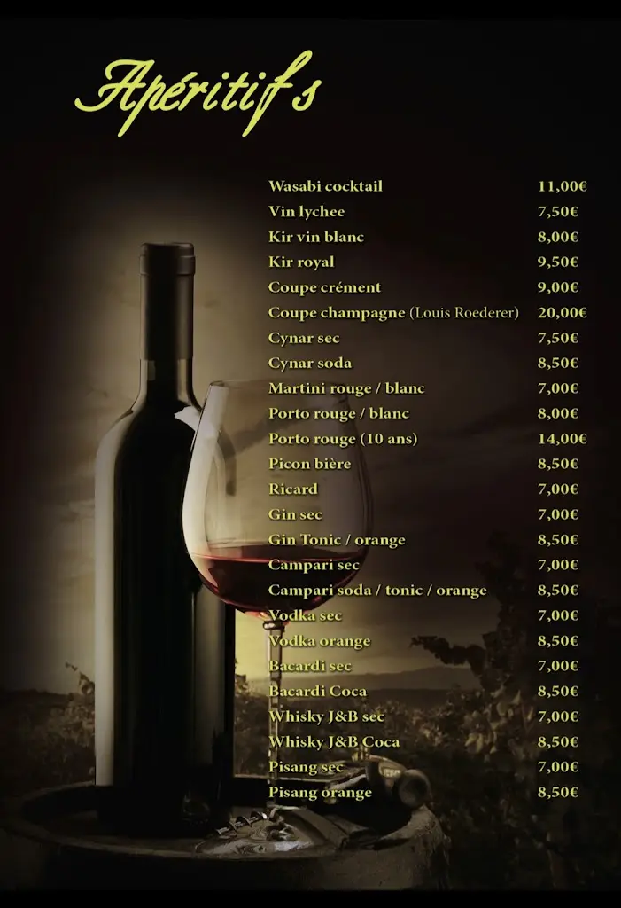 Menü_Restaurant Asiatique Wasabi_Moutfort_Bild_2